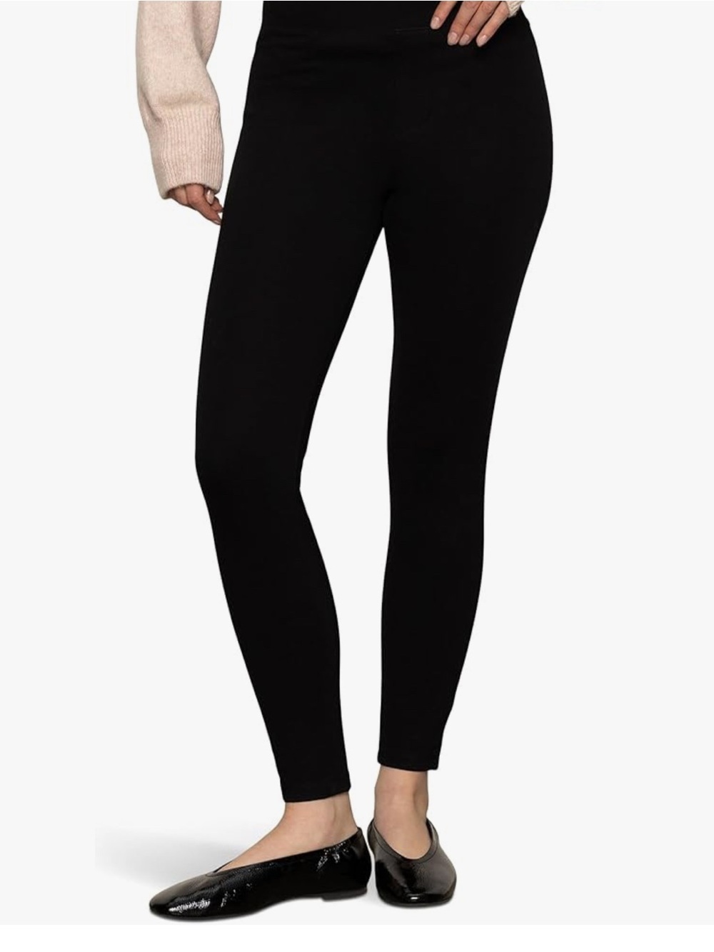 Sanctuary Anthropologie Black 90s straight Stretch  Leggings medium